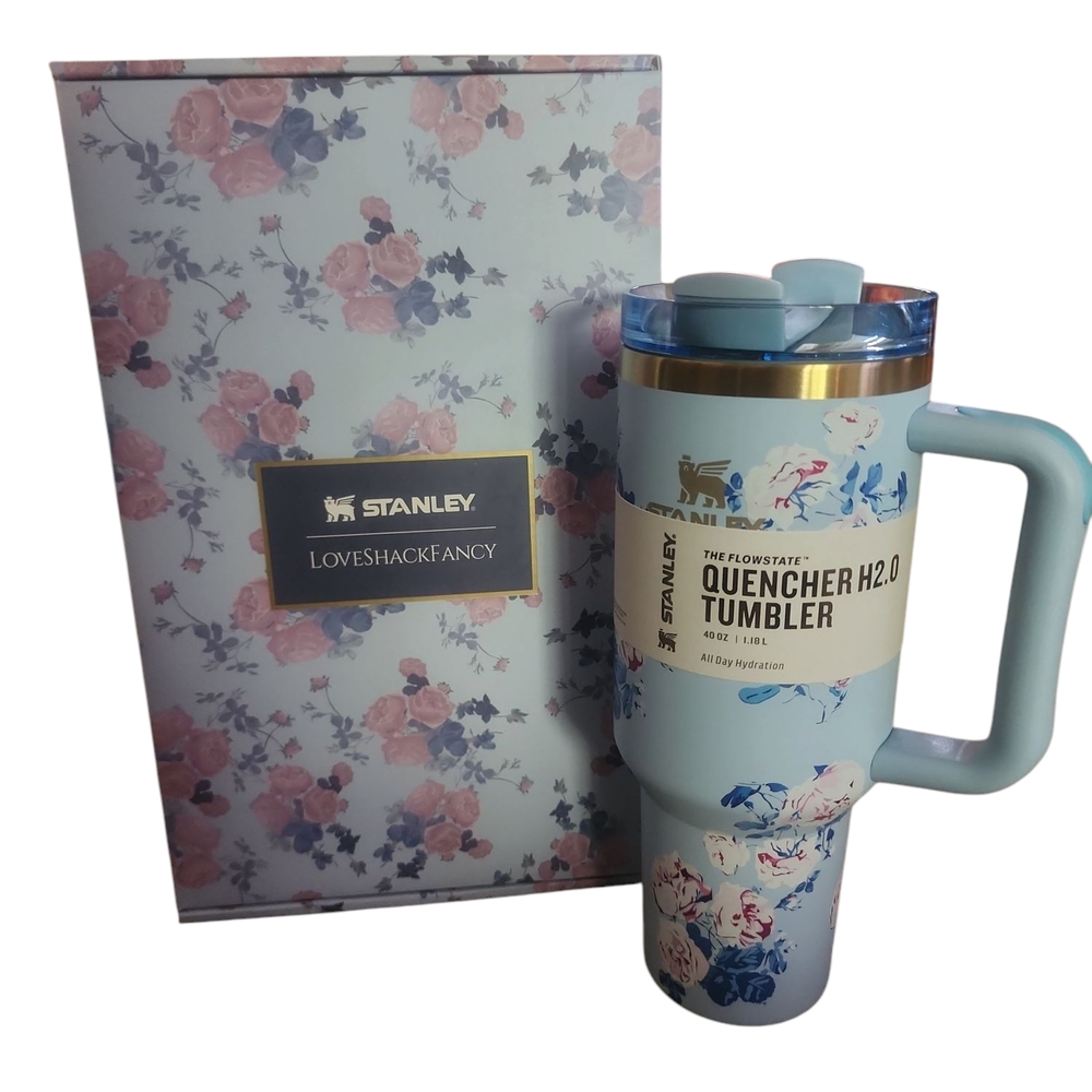Stanley Quencher H2.0 Tumbler in Floral Pastel